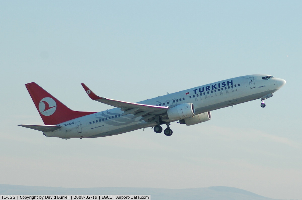 TC-JGG, 2005 Boeing 737-8F2 C/N 34405, Turkish Airlines - Taking Off