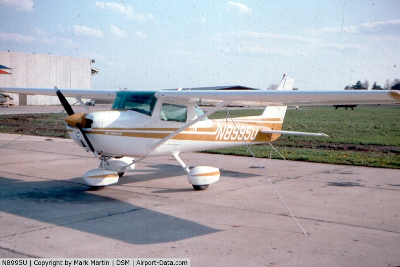 N8995U, 1976 Cessna 150M C/N 15078045, Flying for Iowa Aviation, Inc. , summer of 1976