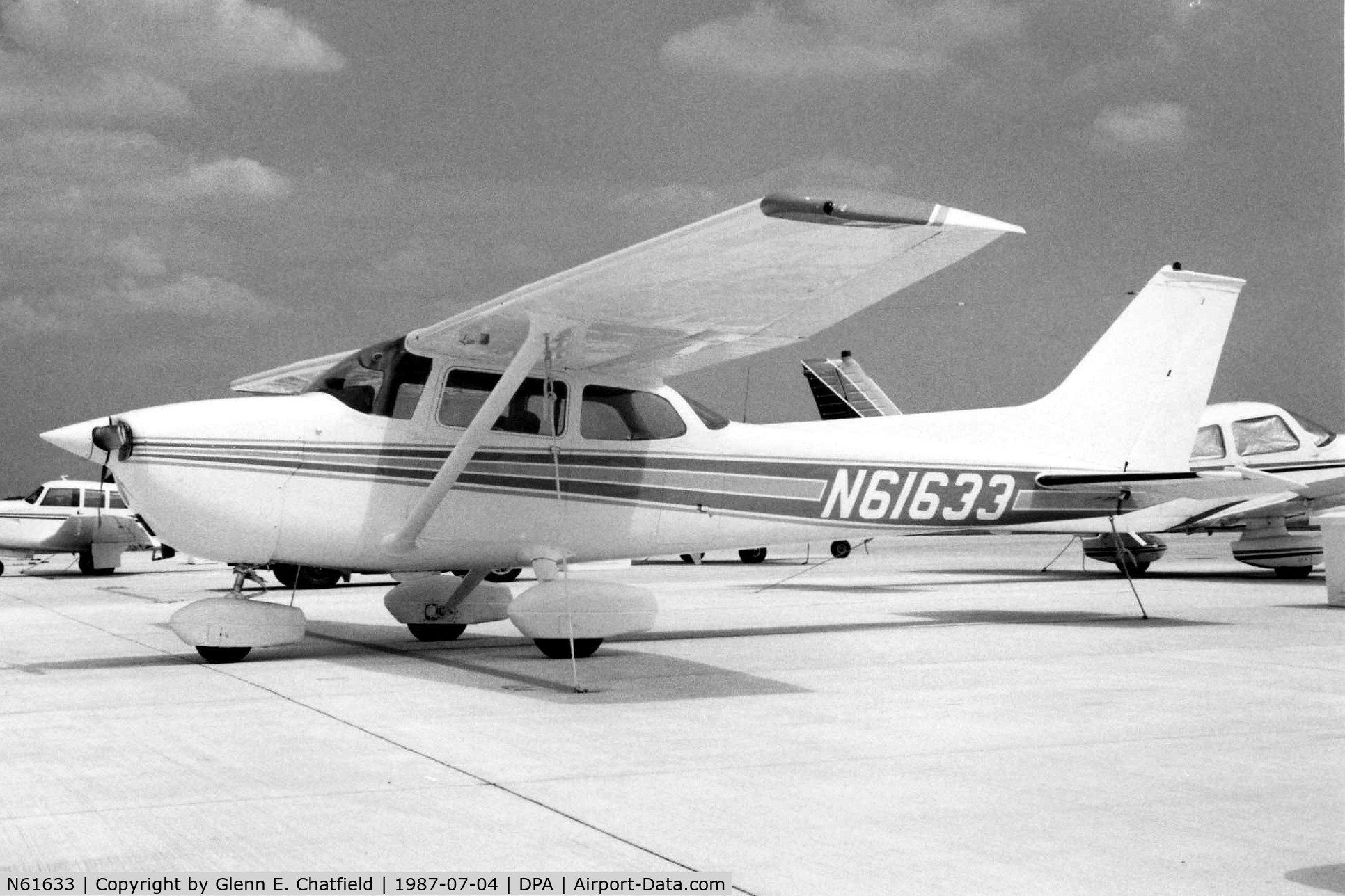 N61633, 1975 Cessna 172M C/N 17264688, Photo taken for aircraft recognition training.