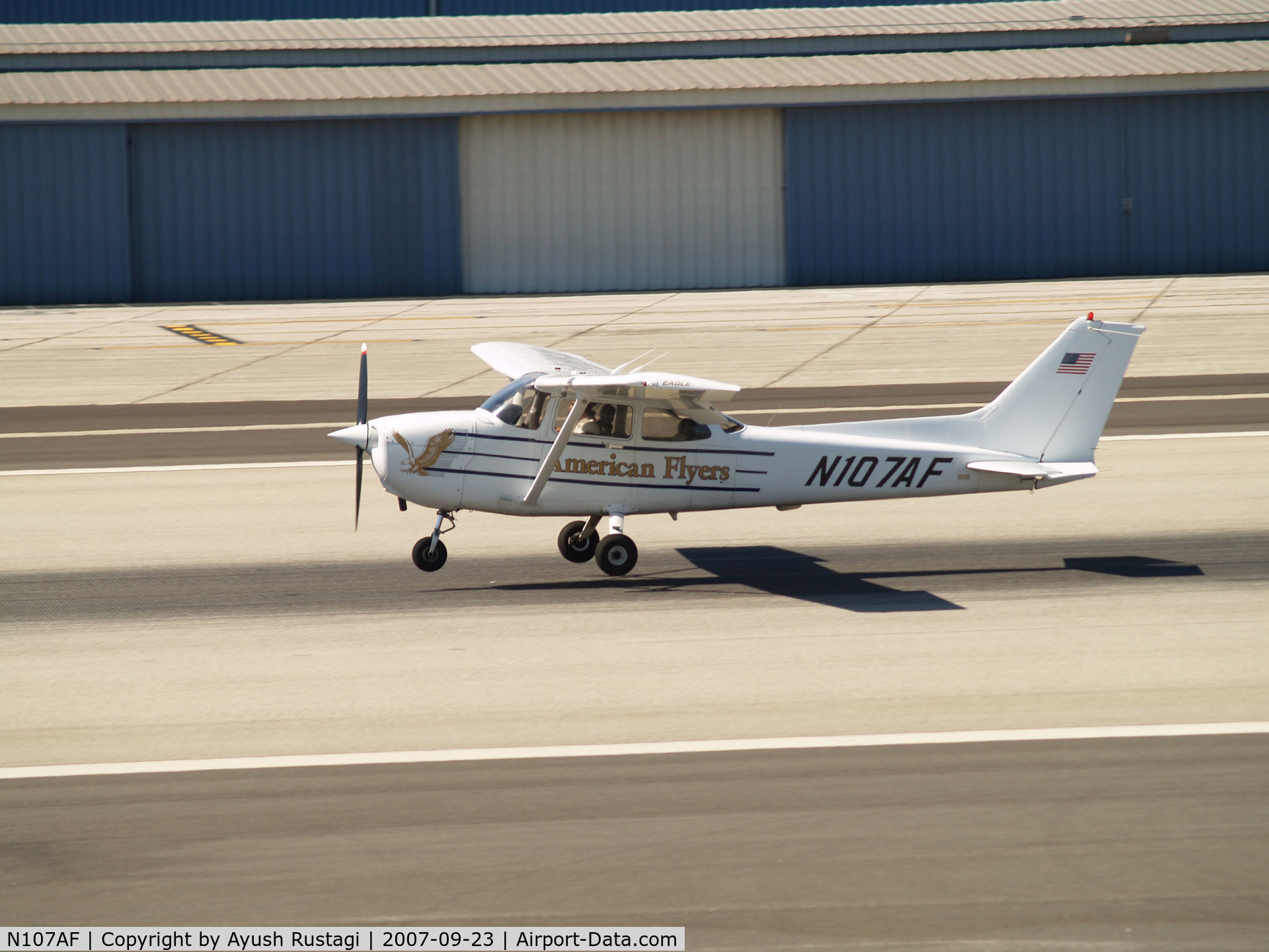 N107AF, 2001 Cessna 172R C/N 17281056, American Flyers Airplane