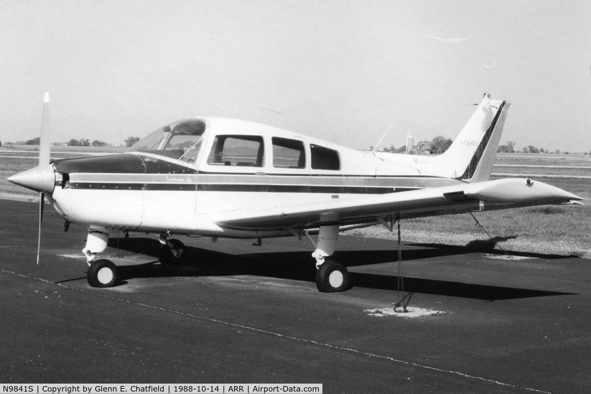 N9841S, Beech C23 Sundowner 180 C/N Not found N9841S, Photo taken for aircraft recognition training.  Beech 23 Sundowner 180