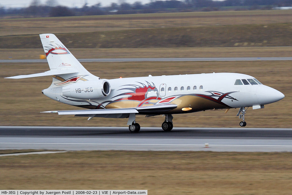 HB-JEG, 2004 Dassault Falcon 2000EX C/N 34, Dassault Falcon 2000EX - plane of Michael Schumacher