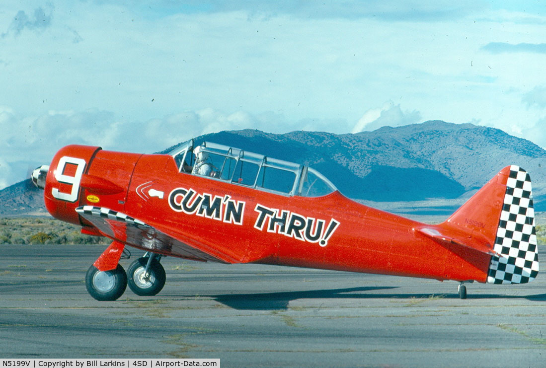N5199V, 1960 North American SNJ-5 Texan C/N 43875, Reno Air Races
