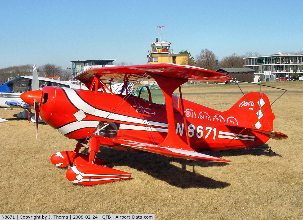N8671, Pitts S-1S Special C/N 25P, Pitts S1-S