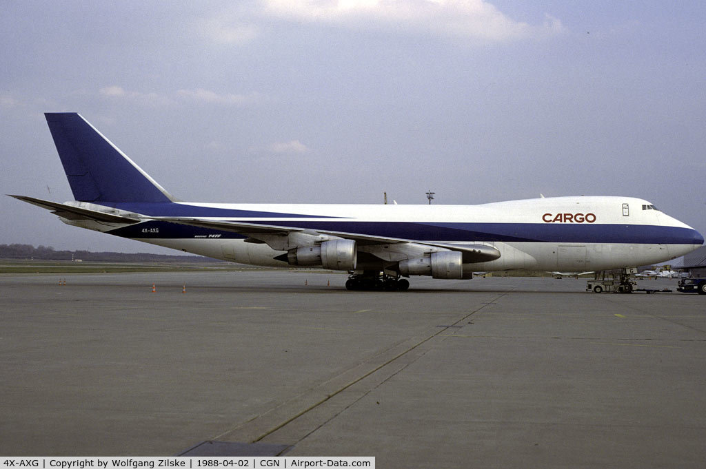 4X-AXG, 1979 Boeing 747-258F C/N 21737, Freighter