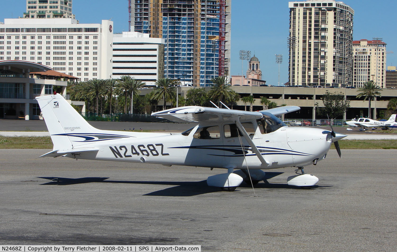 N2468Z, 2005 Cessna 172S C/N 172S10065, part of the GA scene at Albert Whitted airport in St.Petersburg , Florida