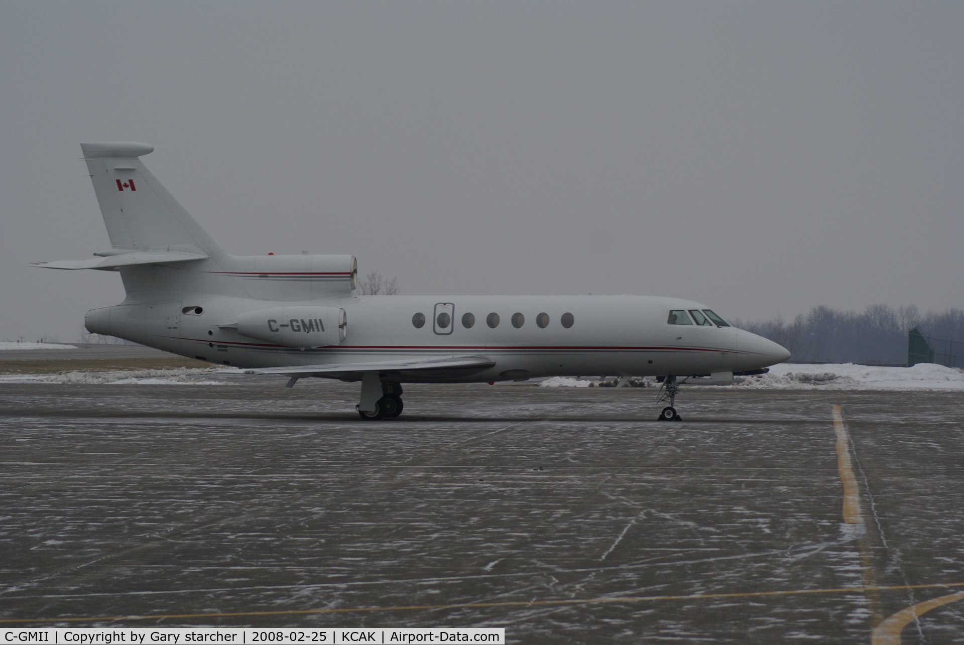 C-GMII, 2004 Dassault Falcon 50EX C/N 335, come in this morning