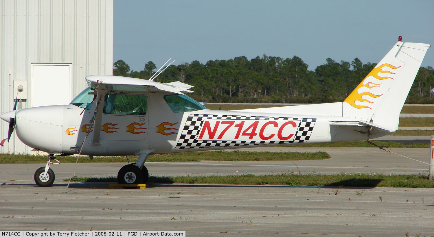 N714CC, 1976 Cessna 150M C/N 15079065, Cessna 150 at Charlotte County
