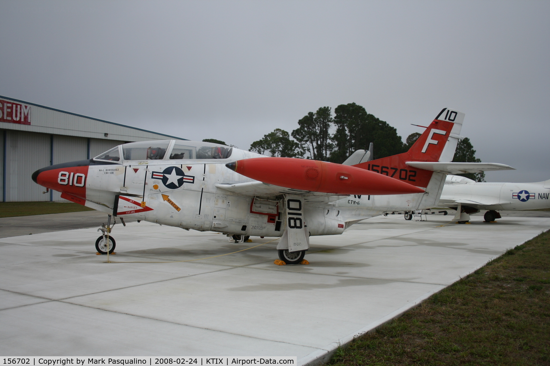 156702, North American T-2C Buckeye C/N 318-17, North American T-2C