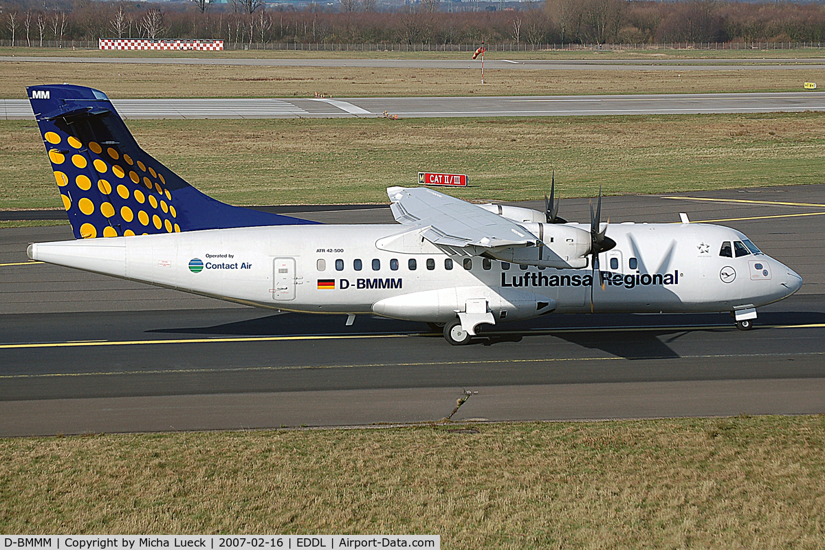 D-BMMM, 1997 ATR 42-500 C/N 546, Taxiing to the runway