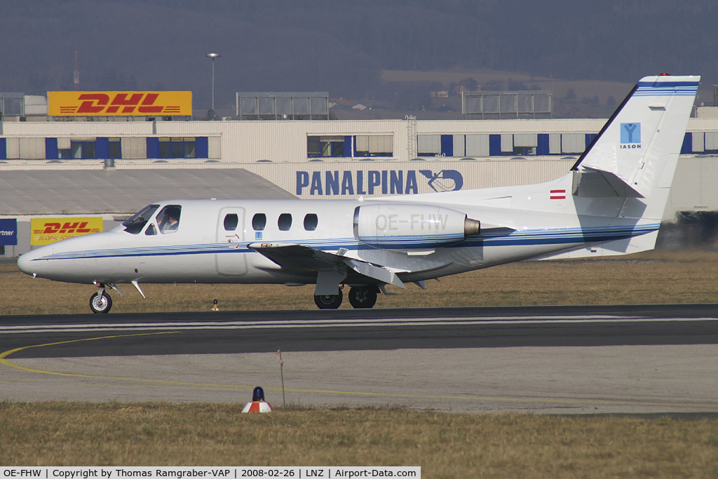 OE-FHW, 1979 Cessna 501 Citation I SP C/N 501-0121, Daedalos Cessna 500 Citation 1