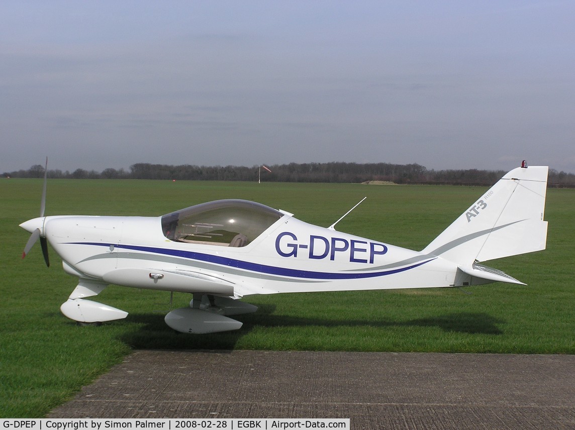G-DPEP, 2007 Aero AT-3 R100 C/N AT3-027, Aero AT3 visiting Sywell