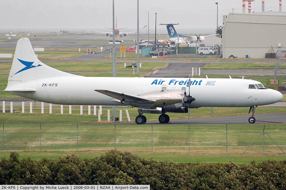 ZK-KFS, Convair VC-131F (R4Y-1) Samaritan C/N 277, At Auckland