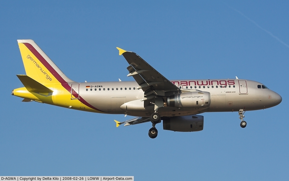 D-AGWA, 2006 Airbus A319-132 C/N 2813, GERMANWINGS  A319-132