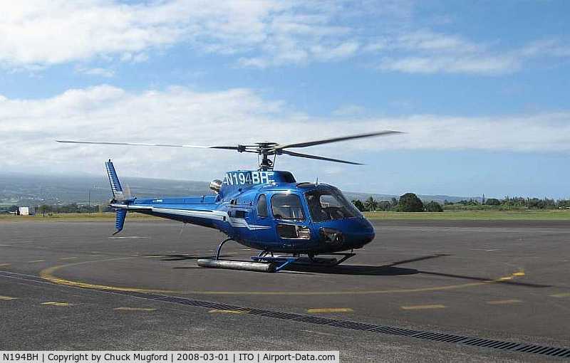 N194BH, 1995 Eurocopter AS-350B-2 Ecureuil Ecureuil C/N 2903, Blue Hawaiian Tour Helicopter - Big Island of Hawaii