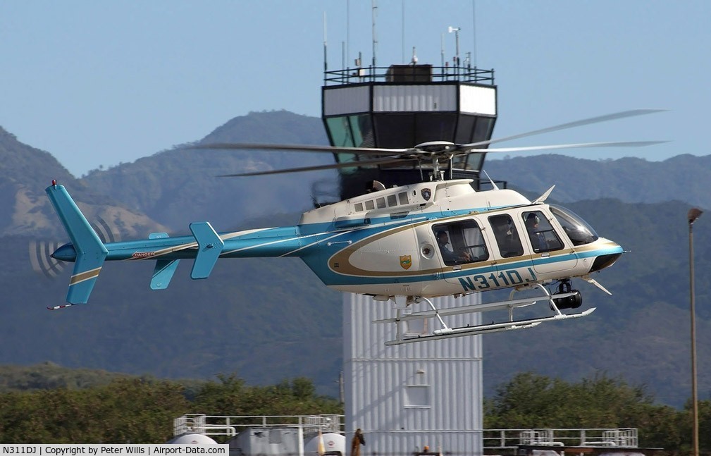 N311DJ, 2000 Bell 407 C/N 53440, Puerto Rico Police Bell407, this one of 4 Bell407