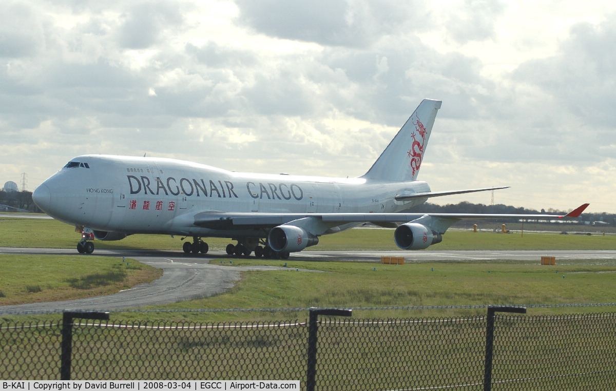 B-KAI, 1994 Boeing 747-412 C/N 27217, Dragonair Cargo - Taxiing