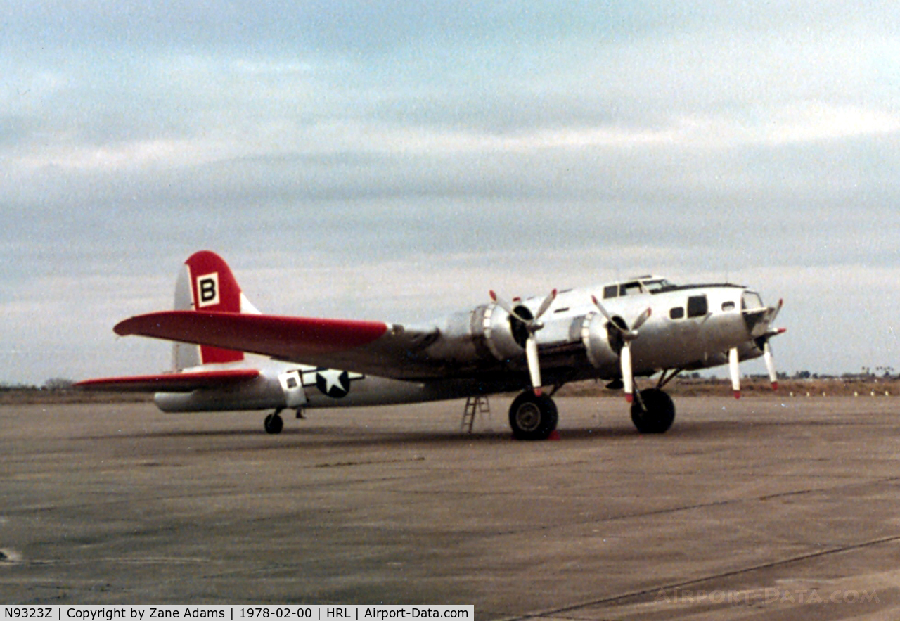 N9323Z, 1944 Boeing B-17G-85-DL Flying Fortress C/N 32155, Sentimental Journey 1978