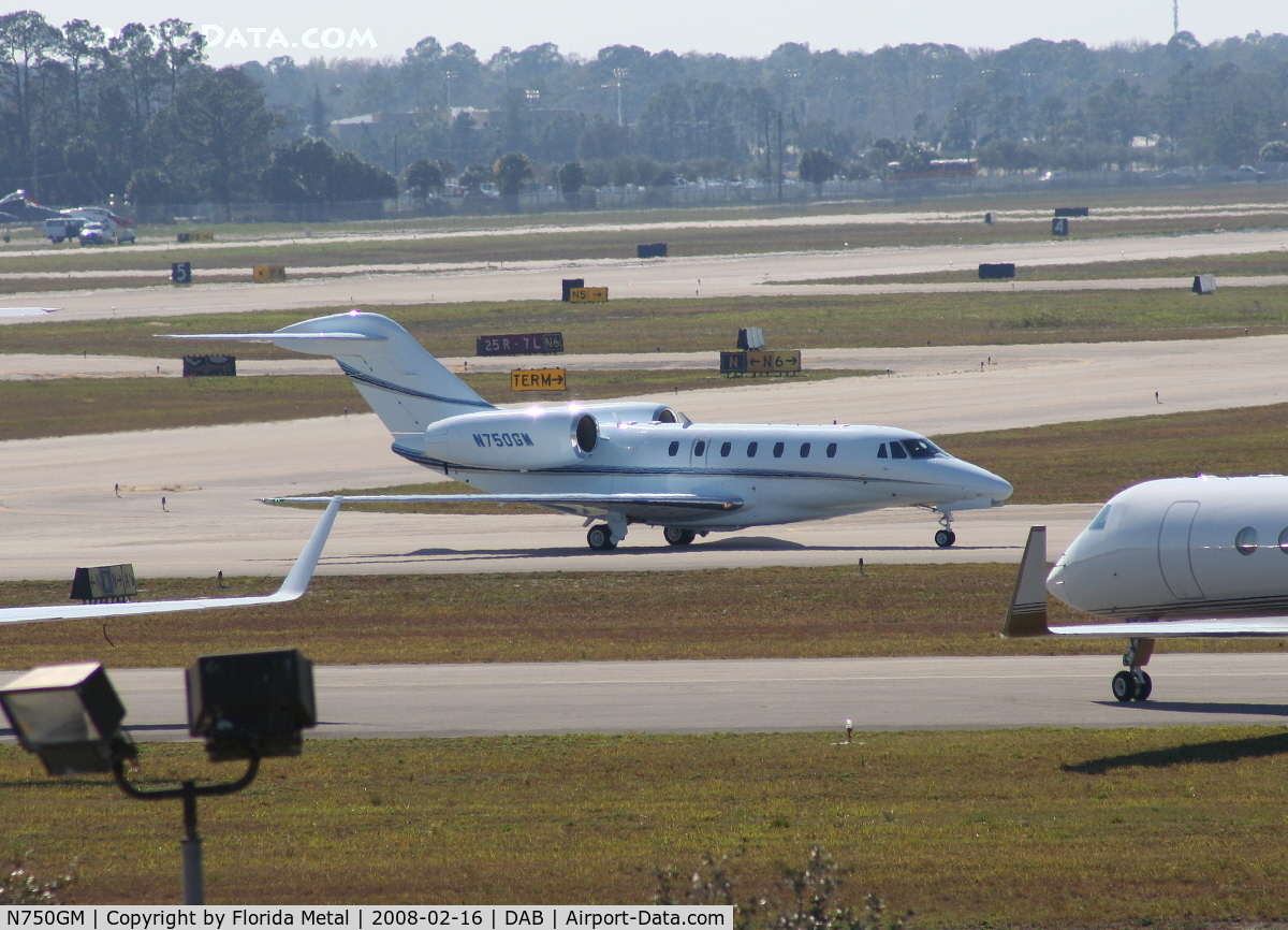 N750GM, 1998 Cessna 750 Citation X C/N 750-0066, General Mills Citation X