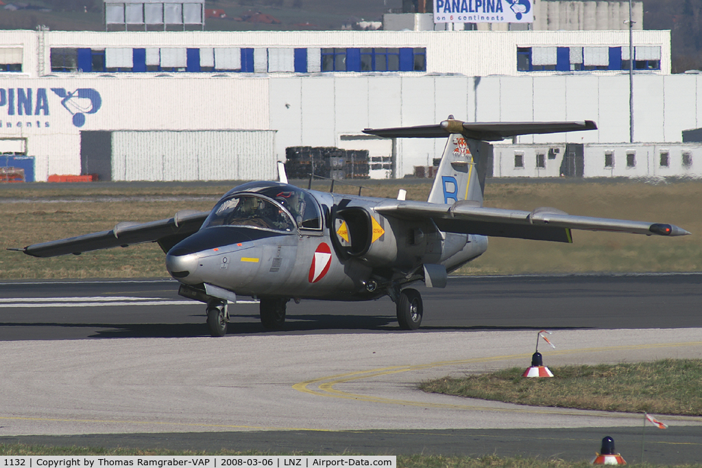 1132, Saab 105OE C/N 105432, Austria - Air Force Saab 105