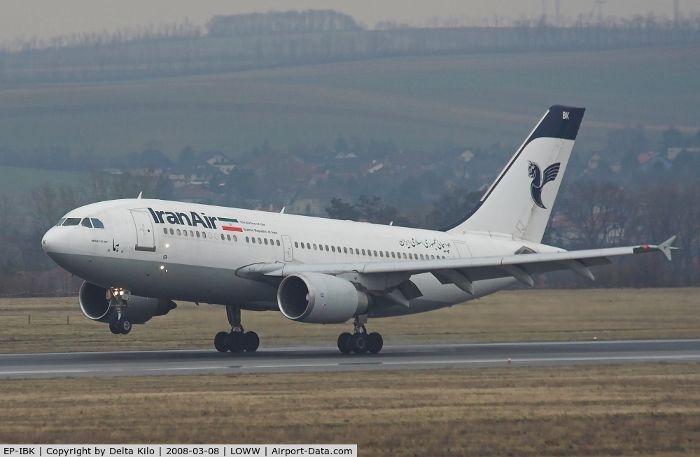 EP-IBK, 1993 Airbus A310-304 C/N 671, IRAN AIR A310