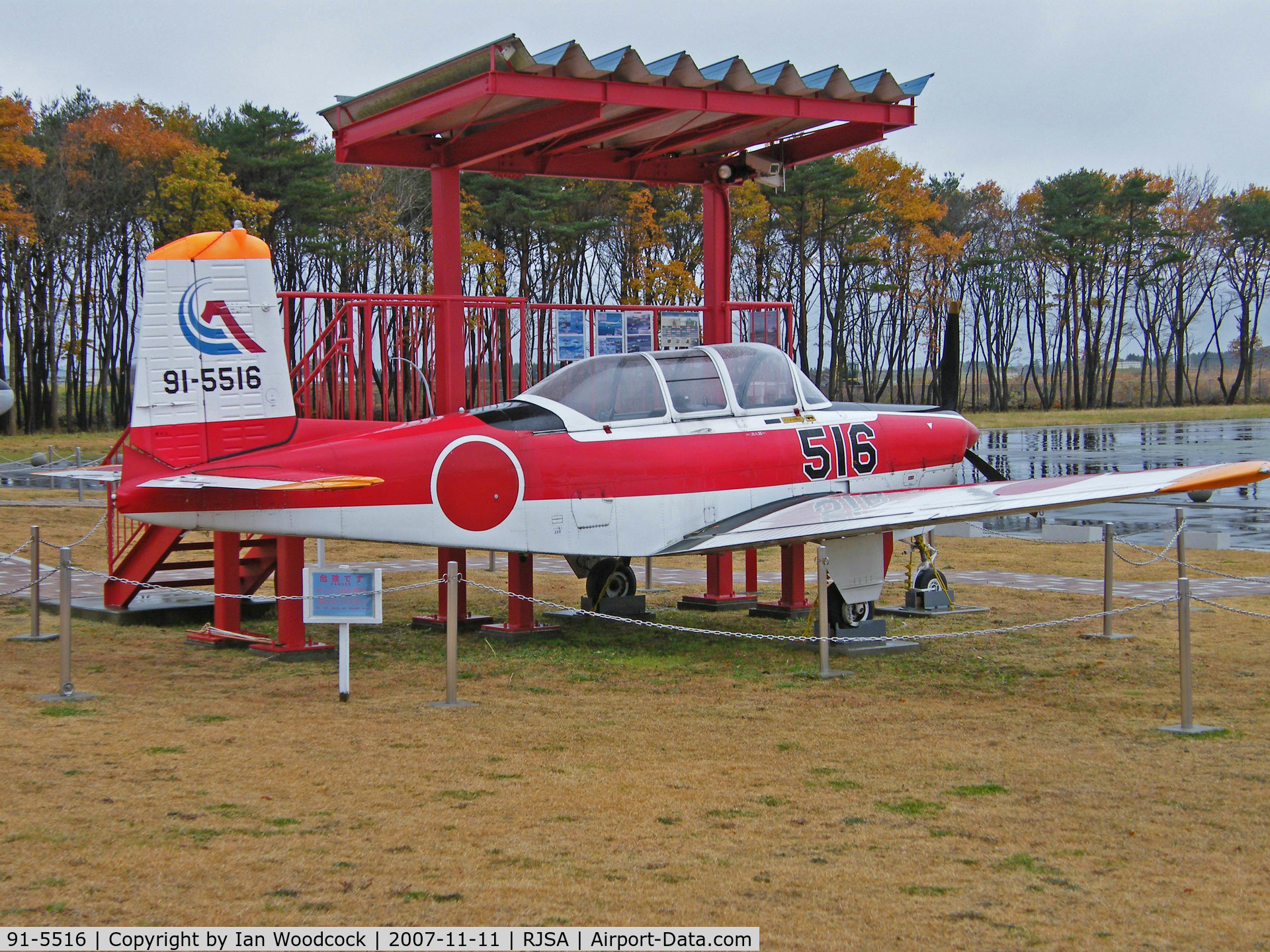 91-5516, Fuji T-3 C/N 016, Fuji T-3/Misawa-Aomori,Preserved