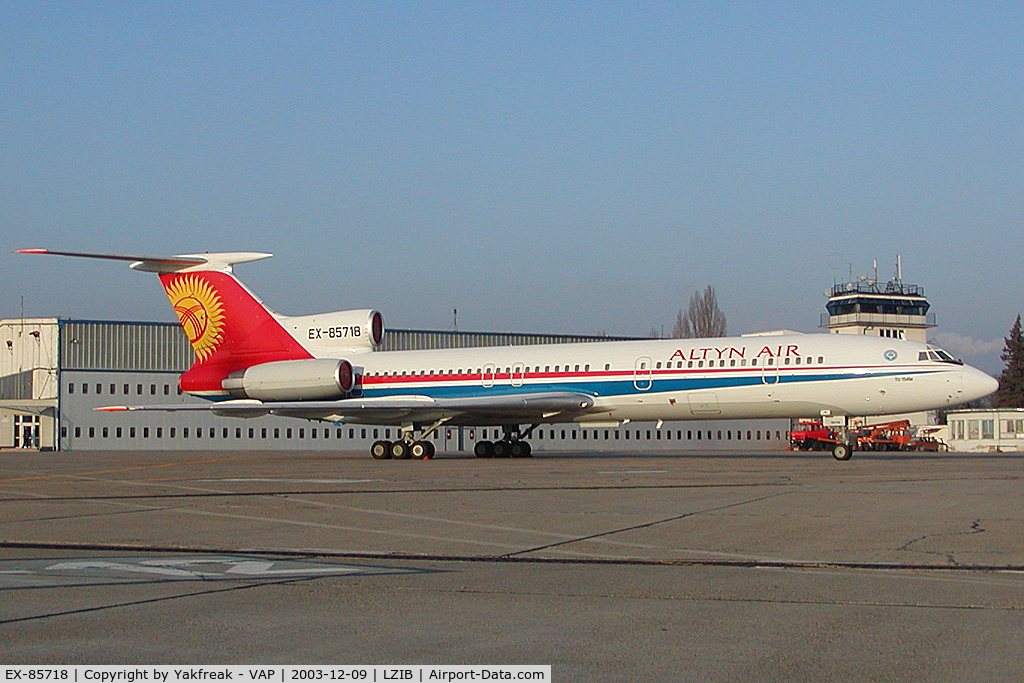 EX-85718, 1991 Tupolev Tu-154M C/N 91A900, Altyn Air Tupolev 154