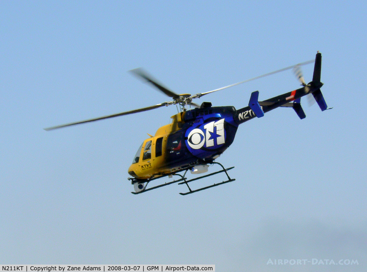 N211KT, 1997 Bell 407 C/N 53162, KTTV CBS Channel 11 DFW