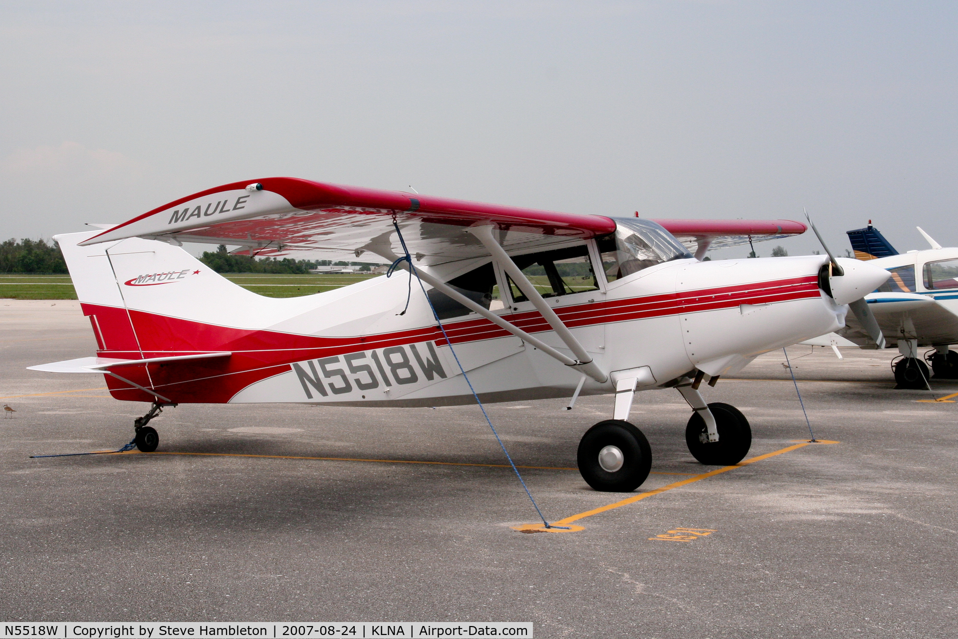 N5518W, 2004 Maule MX-7-180AC Sportplane C/N 33005C, Smart looking Maule at Lantana, FL