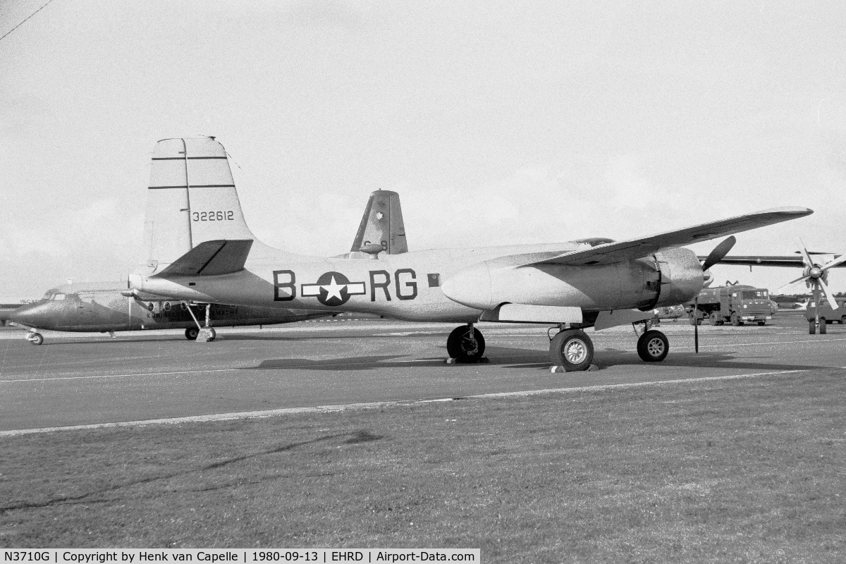 N3710G, 1943 Douglas A-26C Invader C/N 18759, Invader 
