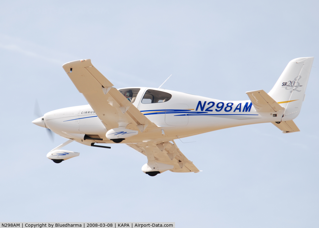 N298AM, 2004 Cirrus SR20 C/N 1471, Approach to 17L.