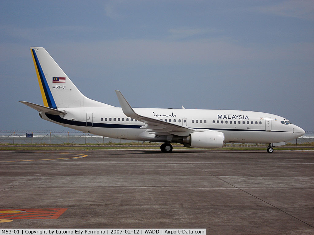 M53-01, 1999 Boeing 737-7H6 C/N 29274, Malaysia AF