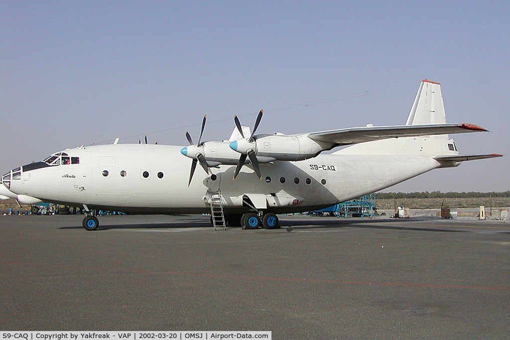 S9-CAQ, Antonov An-12BP C/N 03341408, Antonov 12