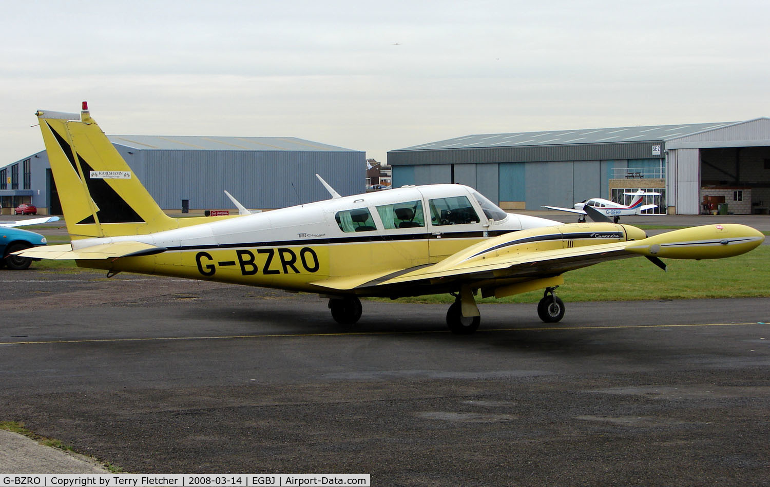 G-BZRO, 1969 Piper PA-30 Twin Comanche Twin Comanche C/N 30-1923, Resident aircraft based at Gloucestershire Airport