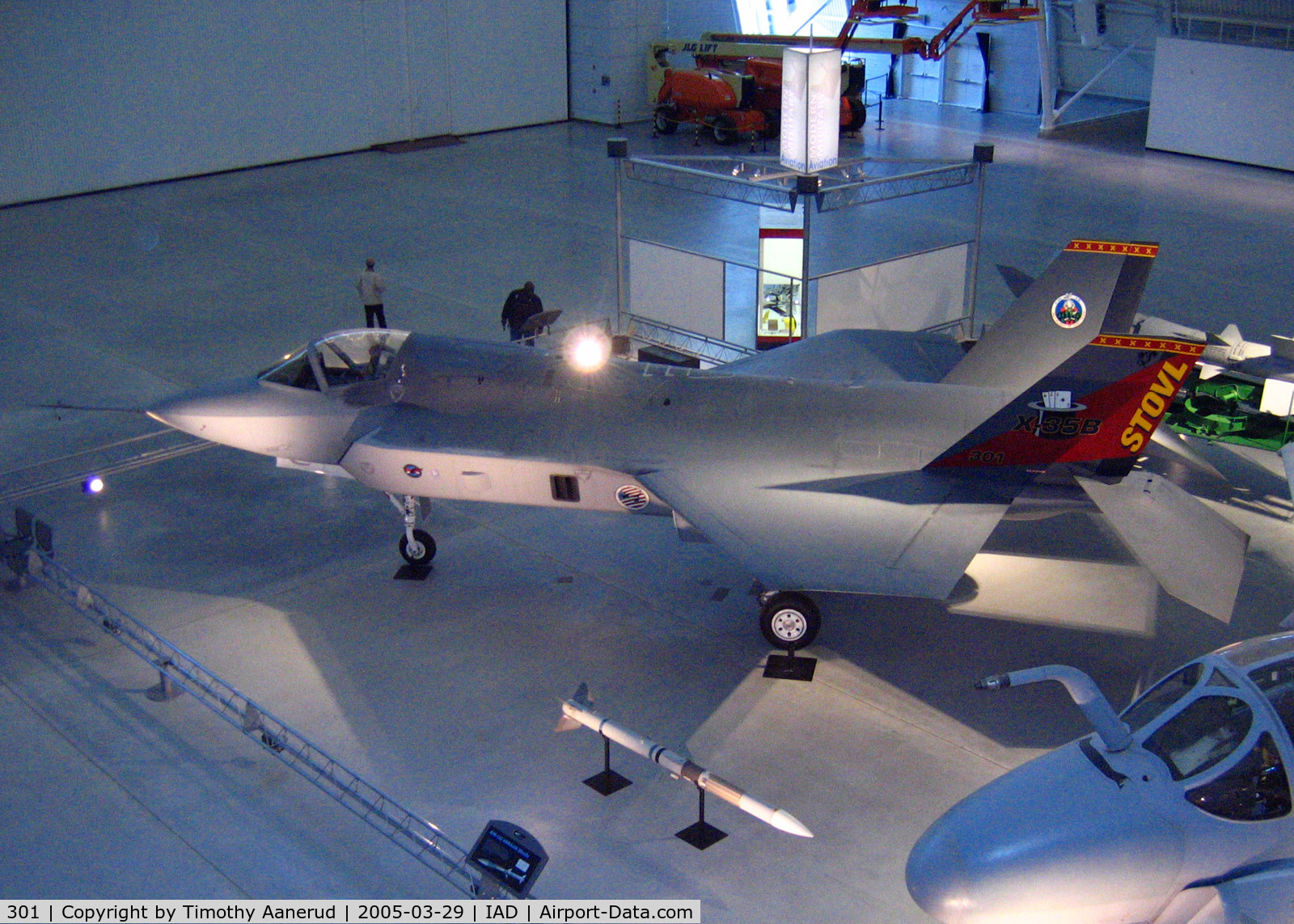 301, Lockheed Martin X-35B C/N PAV-1, Lockheed Martin X-35, National Air and Space Museum Udvar-Hazy Center