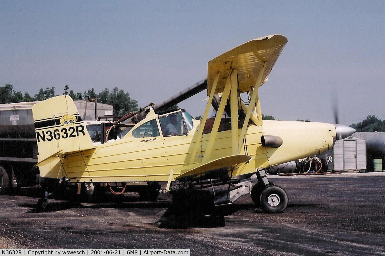 N3632R, 1985 Schweizer Aircraft Corp G-164B C/N 769B, #769B, with a -1 Garrett.  Lepanto Crop Service