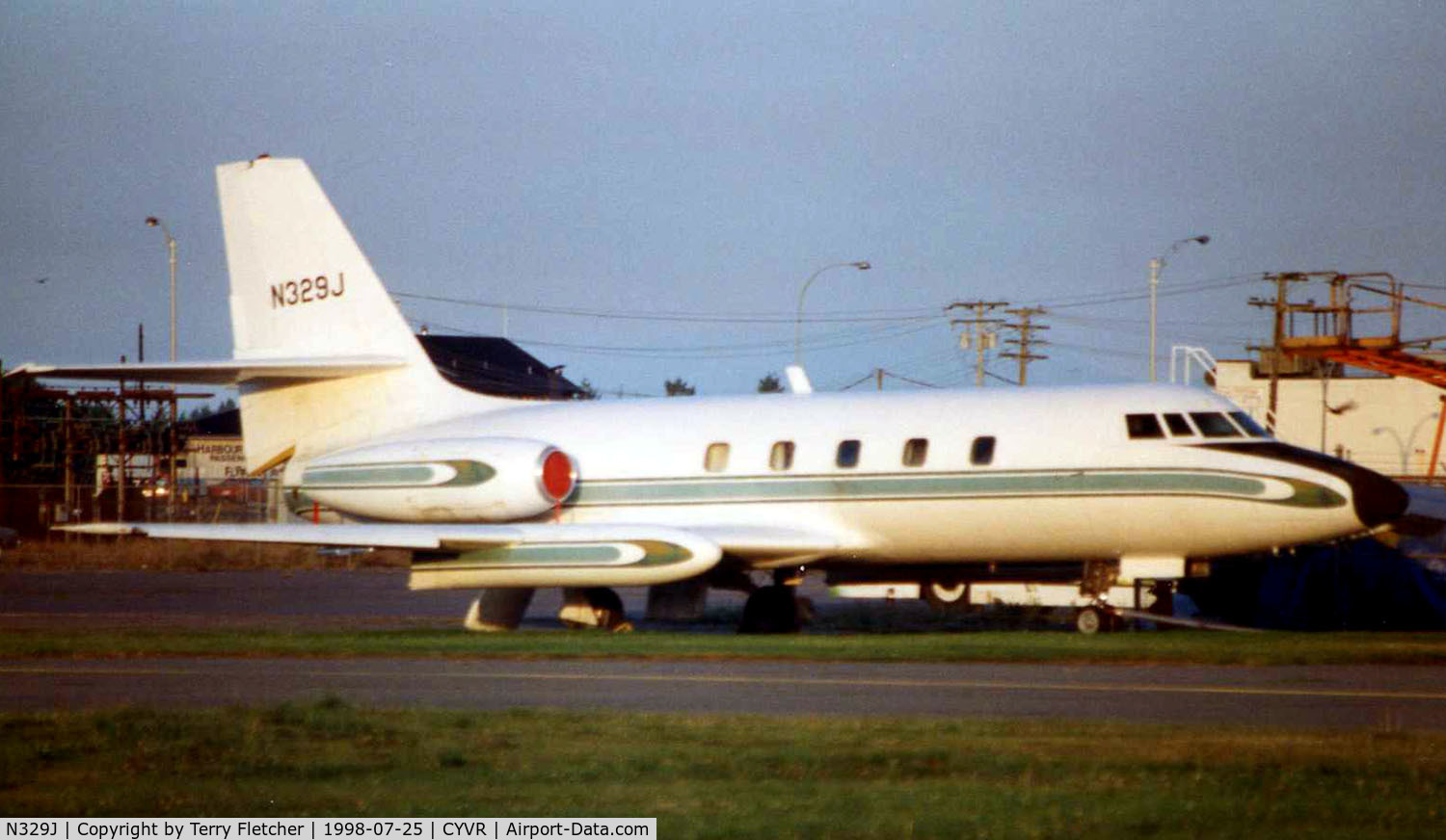 N329J, 1957 Lockheed L-1329 Jetstar C/N 1001, These marks were worn by one of the two prototype Lockheed Jetstars - note the prototypes only had two engines unlike the four engines on the production models