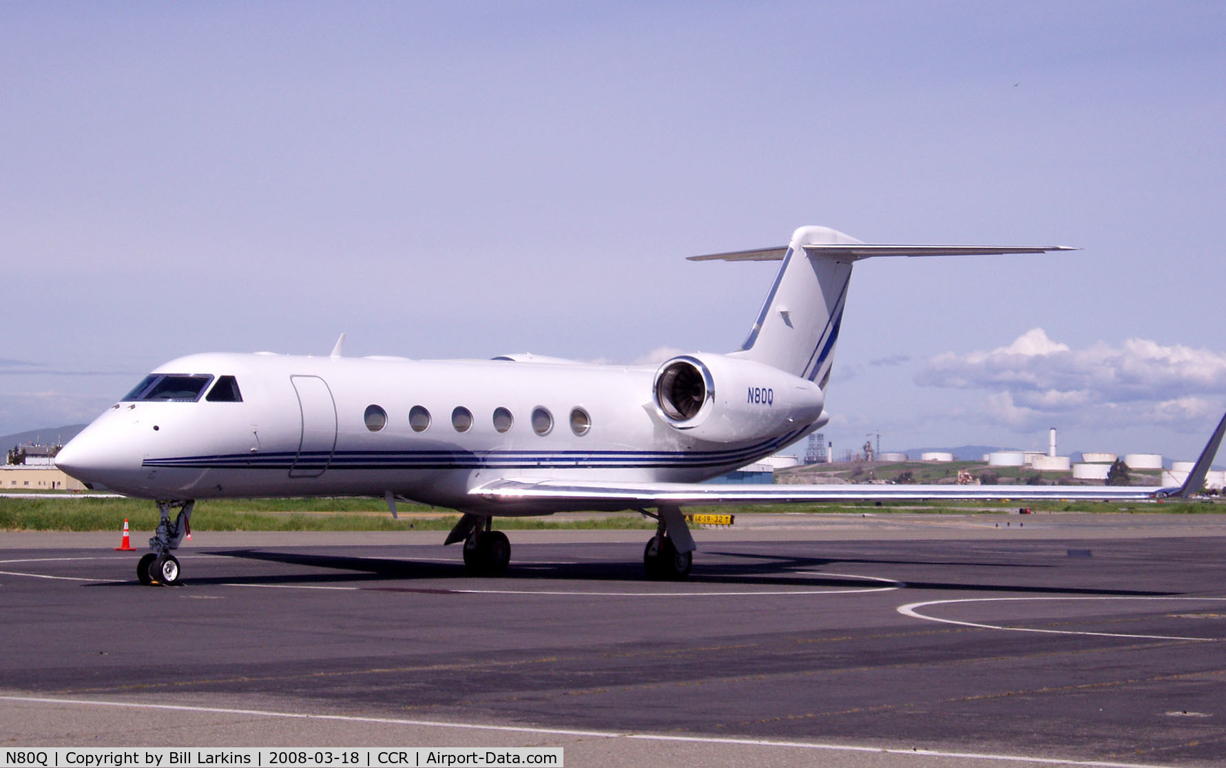 N80Q, 2005 Gulfstream Aerospace GIV-X (G450) C/N 4012, Visitor