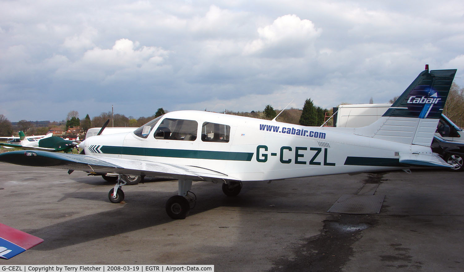 G-CEZL, 1989 Piper PA-28-161 Cadet C/N 2841247, A recent addition to the Cabair fleet at Elstree   ex OO-JAG