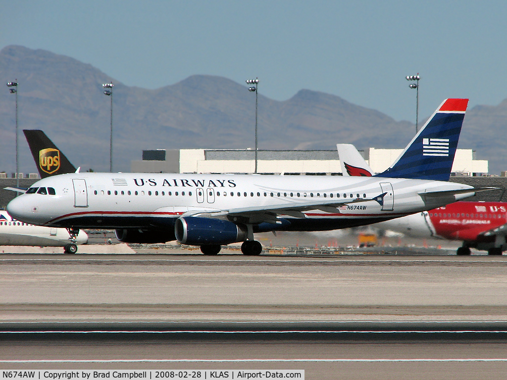 N674AW, 2005 Airbus A320-232 C/N 2359, US Airways / 2005 Airbus A320-232