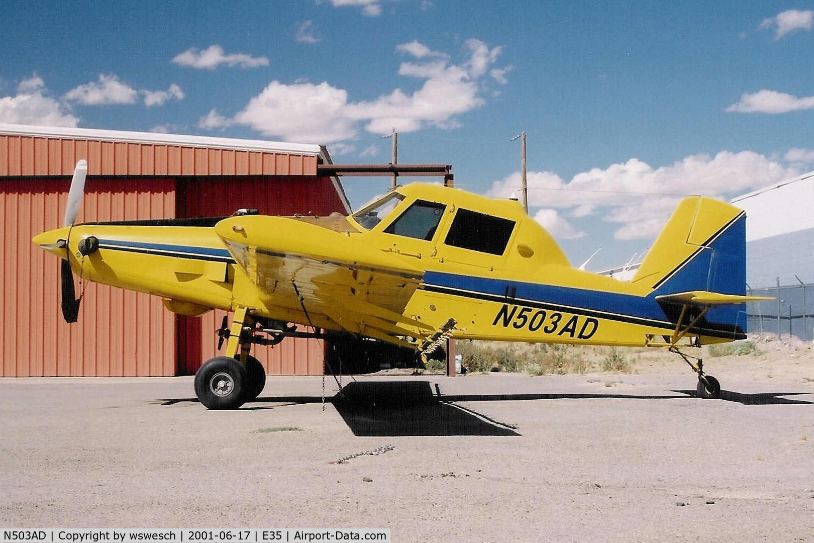 N503AD, 1991 Air Tractor Inc AT-503A C/N 503A-0147, 1991 Air Tractor AT-503A, #503A-0147.  Photo at Fabens, Texas.