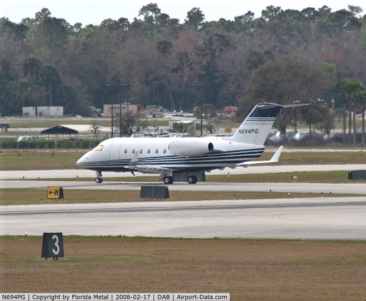 N694PG, 1981 Canadair Challenger 600S (CL-600-1A11) C/N 1026, CL600