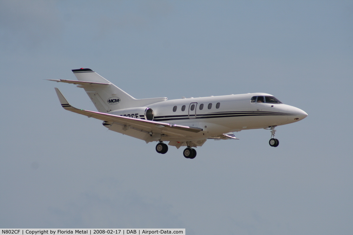 N802CF, 1999 Raytheon Hawker 800XP C/N 258425, HS800XP