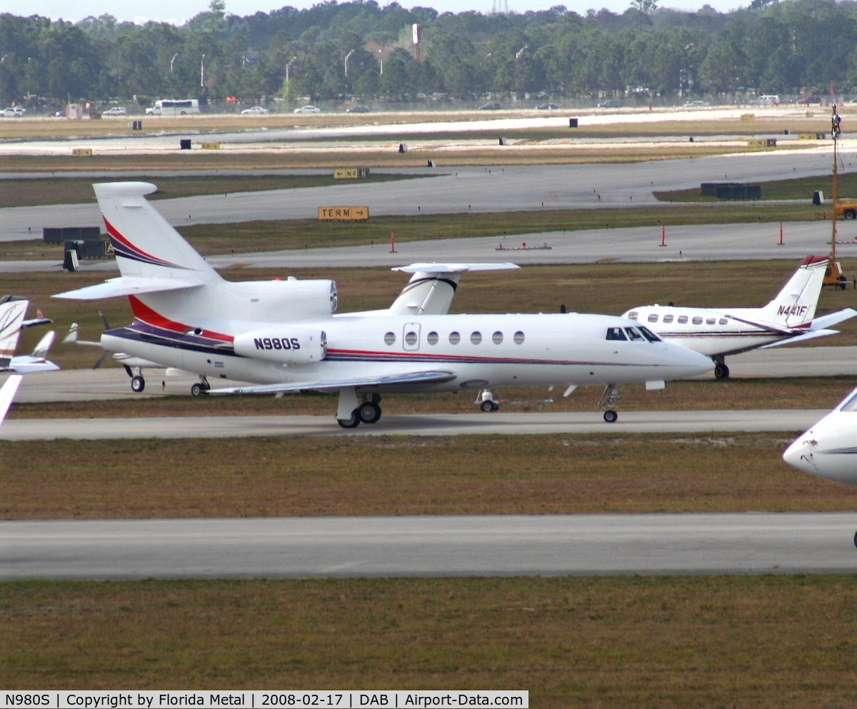 N980S, 1994 Dassault Falcon 50 C/N 249, Boomering Air (Outback Steakhouse) Falcon 50