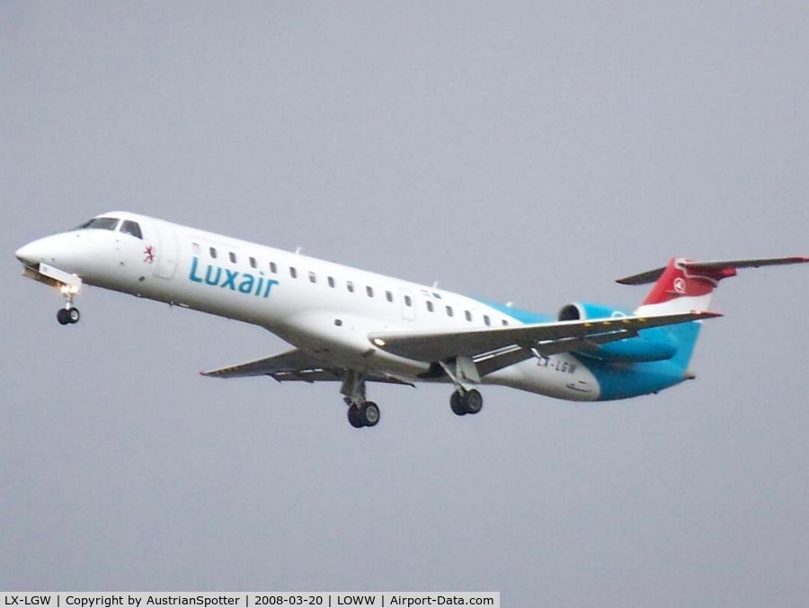 LX-LGW, 1999 Embraer EMB-145LU (ERJ-145LU) C/N 145135, LuxAir
