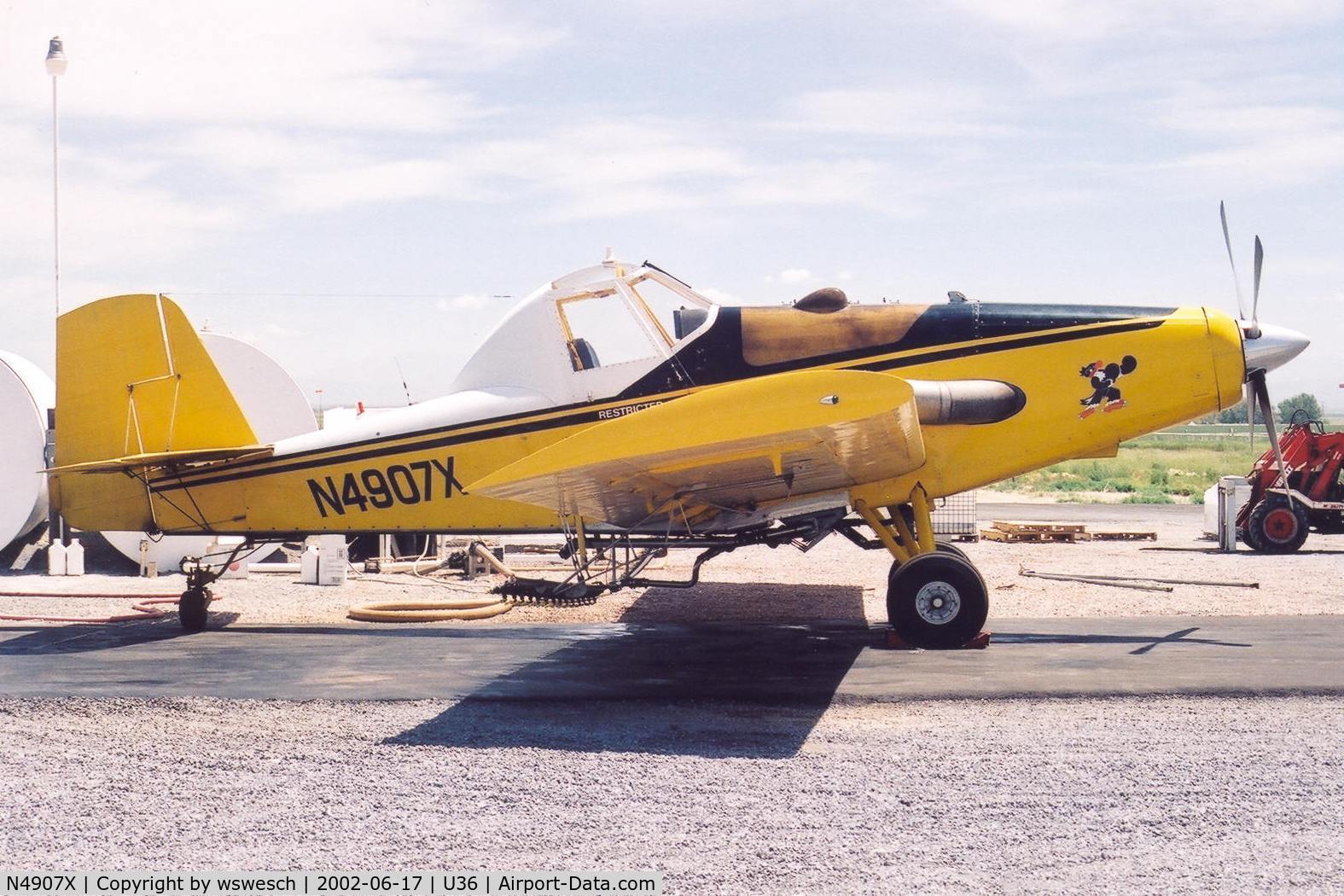 N4907X, 1974 Rockwell International S-2R Turbo Thrush Commander C/N 2099R, 1974 Rockwell S-2R Thrush, #2099R. Driscoll Aviation-Aberdeen, Idaho.
