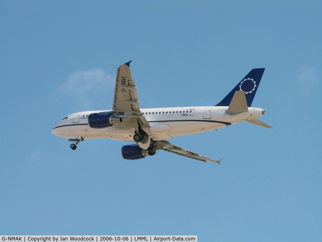 G-NMAK, 2005 Airbus A319-115 C/N 2550, Airbus A3119-115/Operated by Twinjet Aircraft/Luqa,Malta
