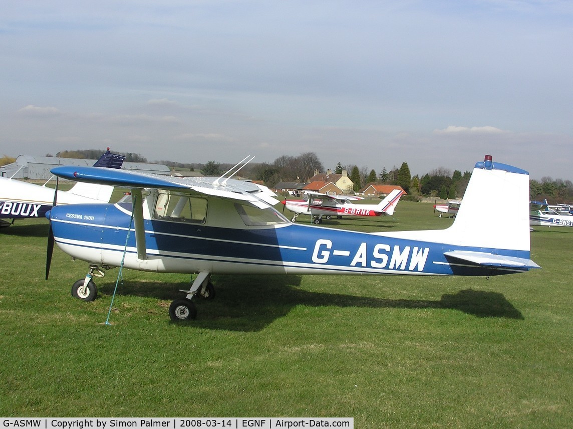 G-ASMW, 1963 Cessna 150D C/N 150-60247, Veteran Cessna 150 at Netherthorpe