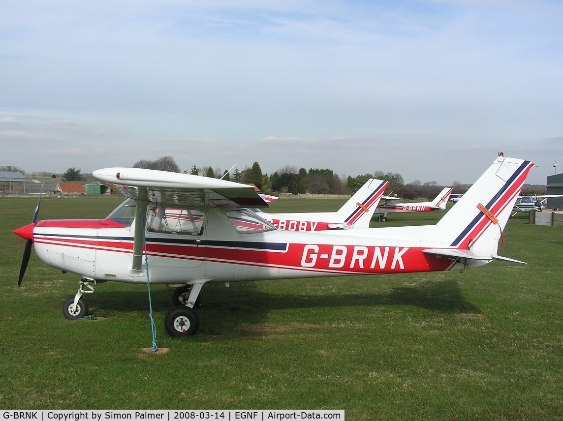 G-BRNK, 1977 Cessna 152 C/N 152-80479, Cessna 152 at Netherthorpe