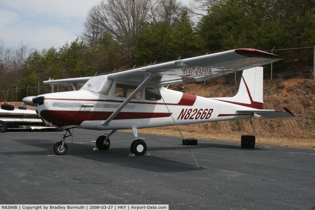 N8266B, 1957 Cessna 172 C/N 36066, A great day to take pictures.
